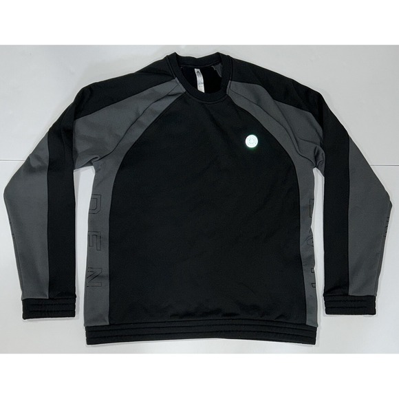 adidas Other - ADIDAS Harden Foundation‎ Crew Fleece Sweatshirt Black/Grey Men's Size XL